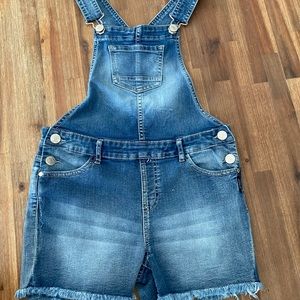 Silver Jean Co. Overall Jean shorts